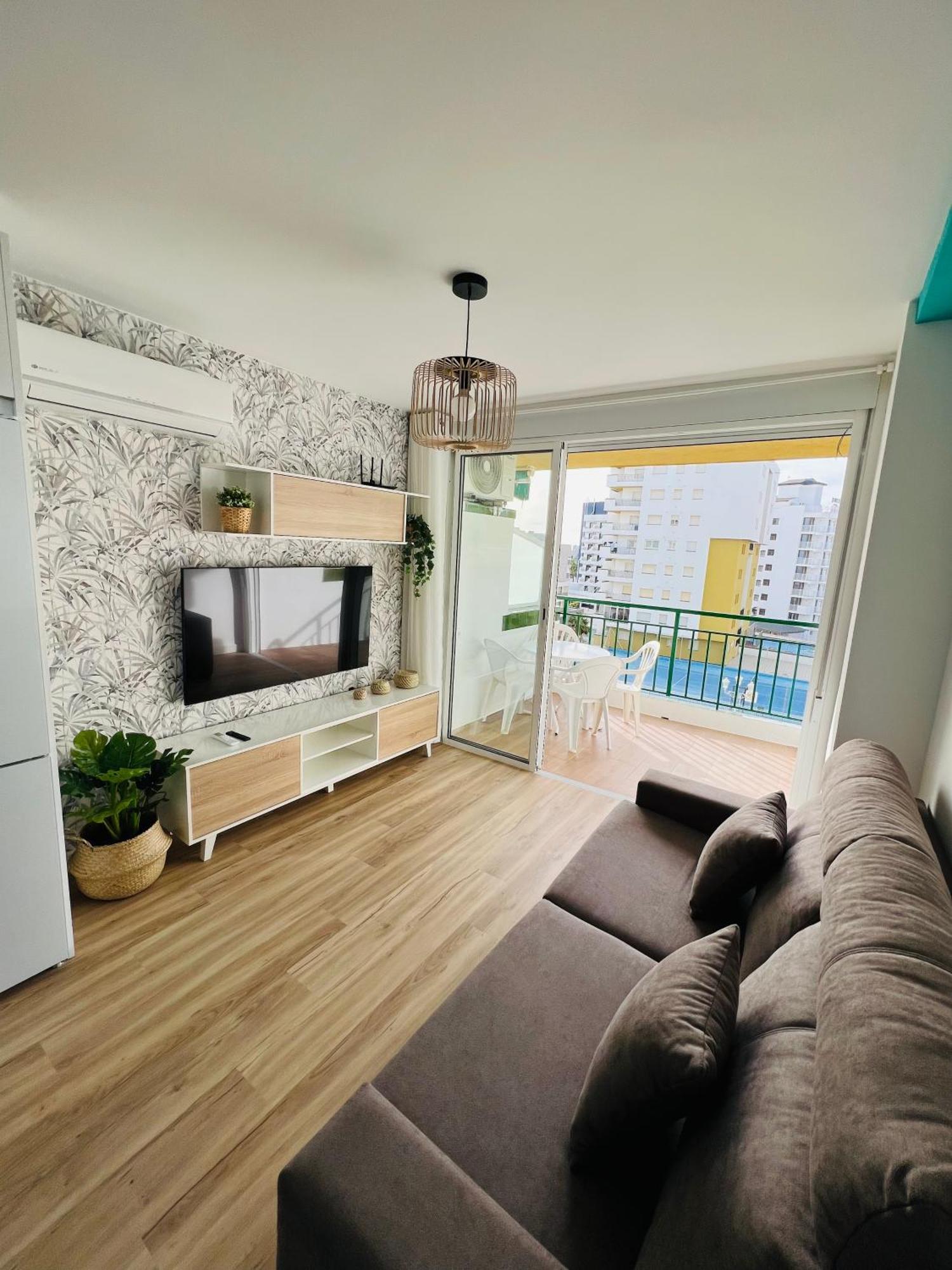 Nuevo Centrico En Primera Linea De Playa Con Vistas Al Mar, Piscina, Aire Acondicionado Y Wifi Apartment Peniscola